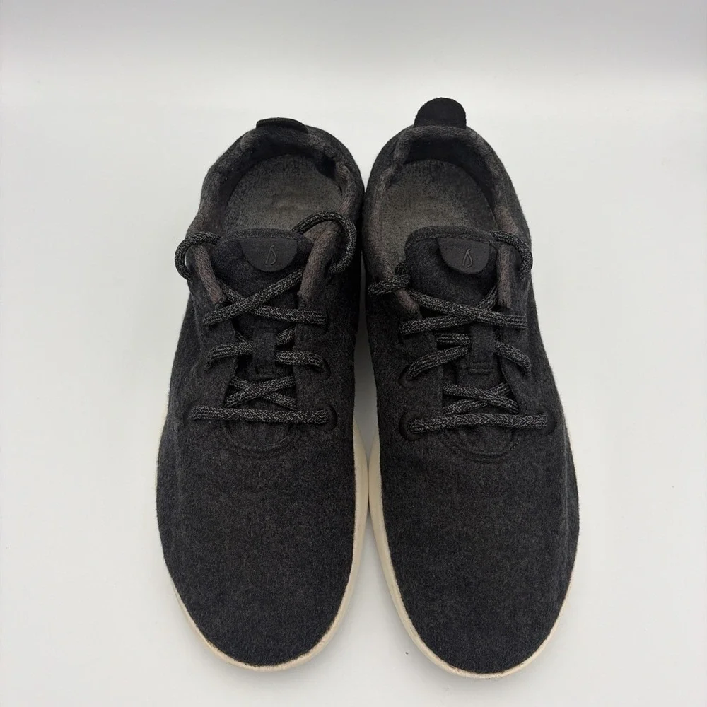 Allbirds Wool Runners Mens Size 11 Black Athletic Running Walking Shoes Sneakers